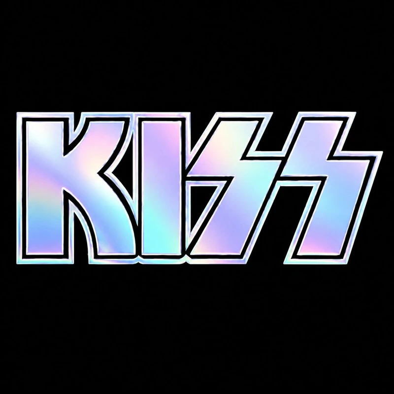 برچسب بدنه خودرو سولگی طرح بند KISS هولوگرامی کد M235