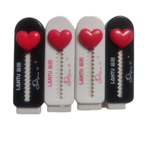 پاک کن مدل کاتری طرح قلبی مجموعه 4 عددی