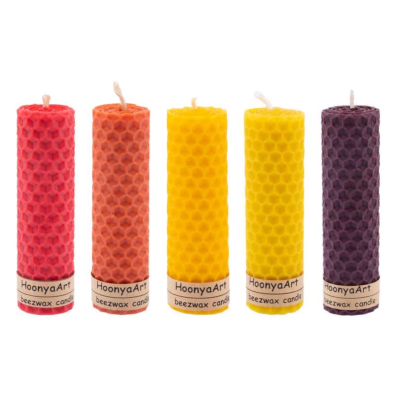 شمع بیزوکس هونیا کد 2 مجموعه 5 عددی