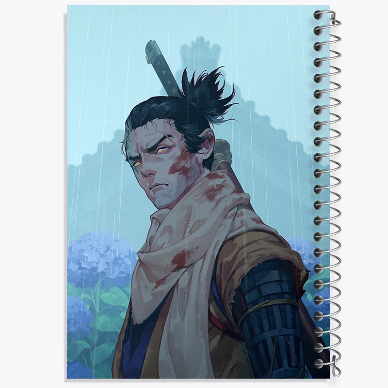 دفتر شطرنجی 50 برگ خندالو مدل بازی سکیرو (sekiro) کد 31702