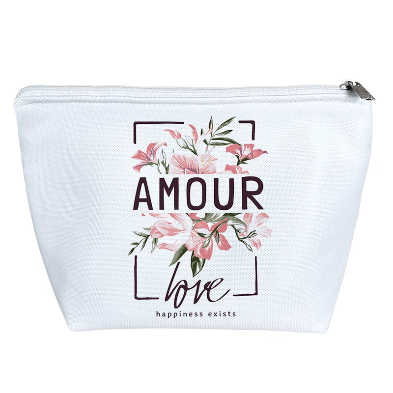 کیف لوازم آرایش دخترانه خندالو مدل عشق Love کد 3064