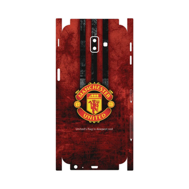 برچسب پوششی ماهوت مدل Manchester-United-FC-FullSkin مناسب برای گوشی موبایل سامسونگ Galaxy J6 Plus