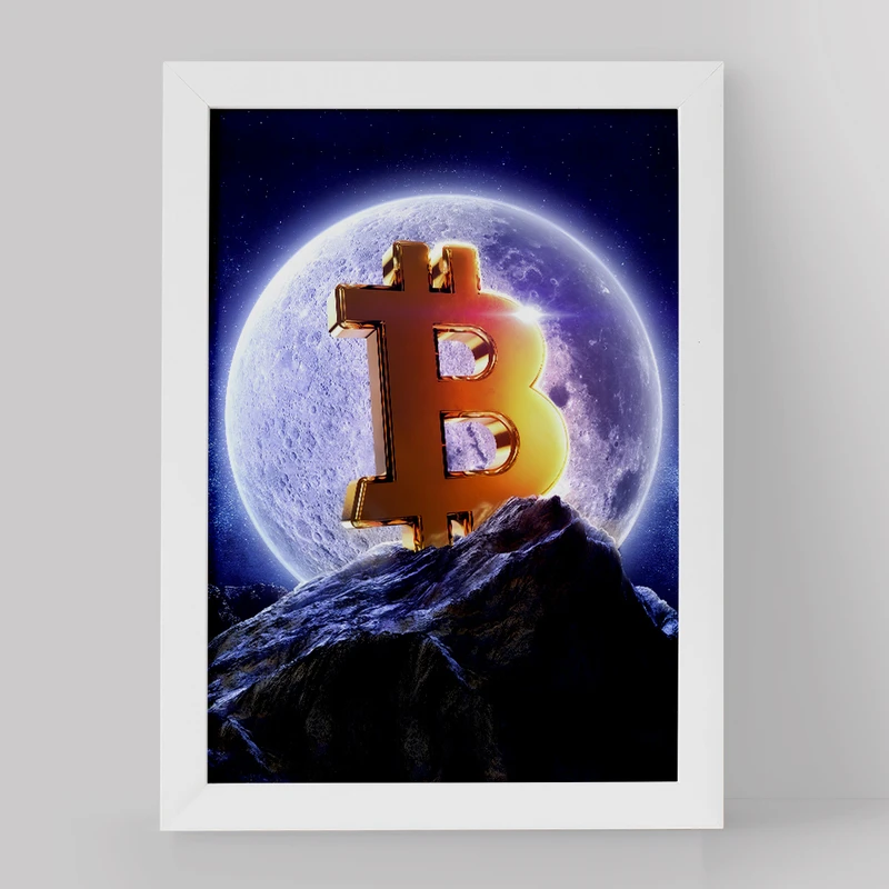 تابلو خندالو مدل ارز دیجیتال بیت کوین کد 10900