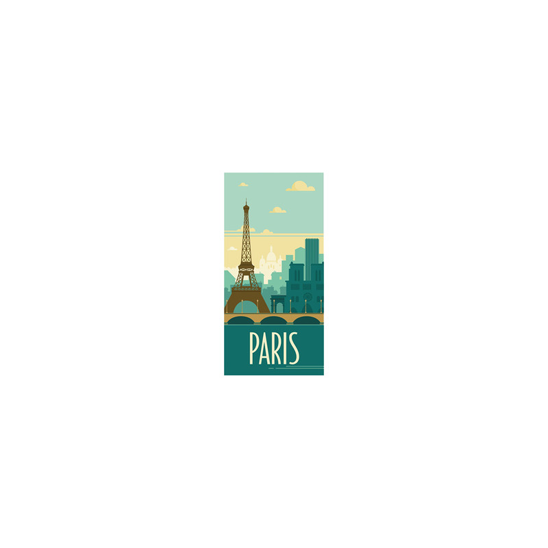 استیکر تزئینی موبایل و تبلت لولو مدل پاریس PARIS کد 491