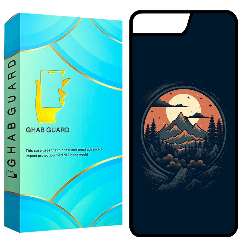 کاور قاب گارد طرح طبیعت مدل GCHP7P مناسب برای گوشی موبایل اپل iPhone 7 Plus / 8 Plus