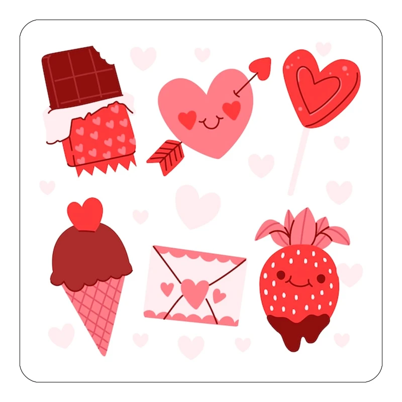 مگنت کاکتی طرح عاشقانه مدل mp38109