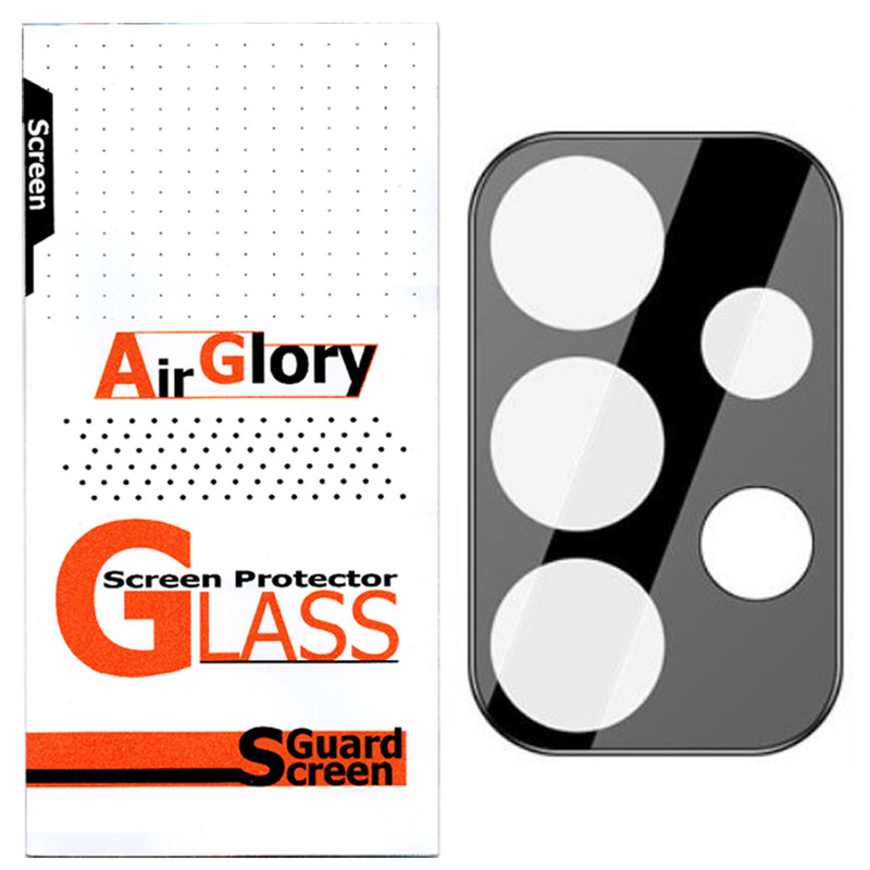 محافظ لنز دوربین شیشه ای ایرگلوری مدل سه بعدی مناسب برای گوشی موبایل سامسونگ Galaxy A13 4G / A23