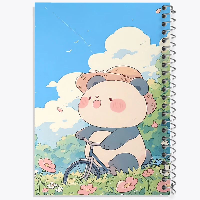 دفتر مشق 50 برگ خندالو طرح پاندا کیوت کد N4050