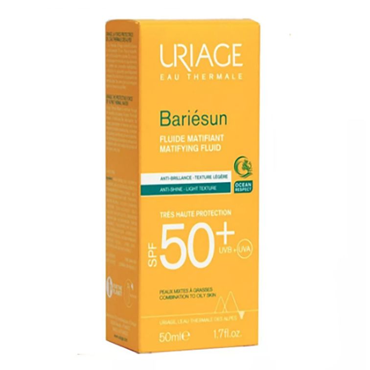 کرم ضد آفتاب بدون رنگ اوریاژ SPF 50 مدل MATIFYING مناسب پوست‌های چرب حجم 50 میلی‌لیتر -  - 2