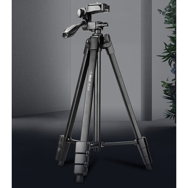 سه پایه دوربین نست مدل NT-510 به همراه گیره نگهدارنده موبایل