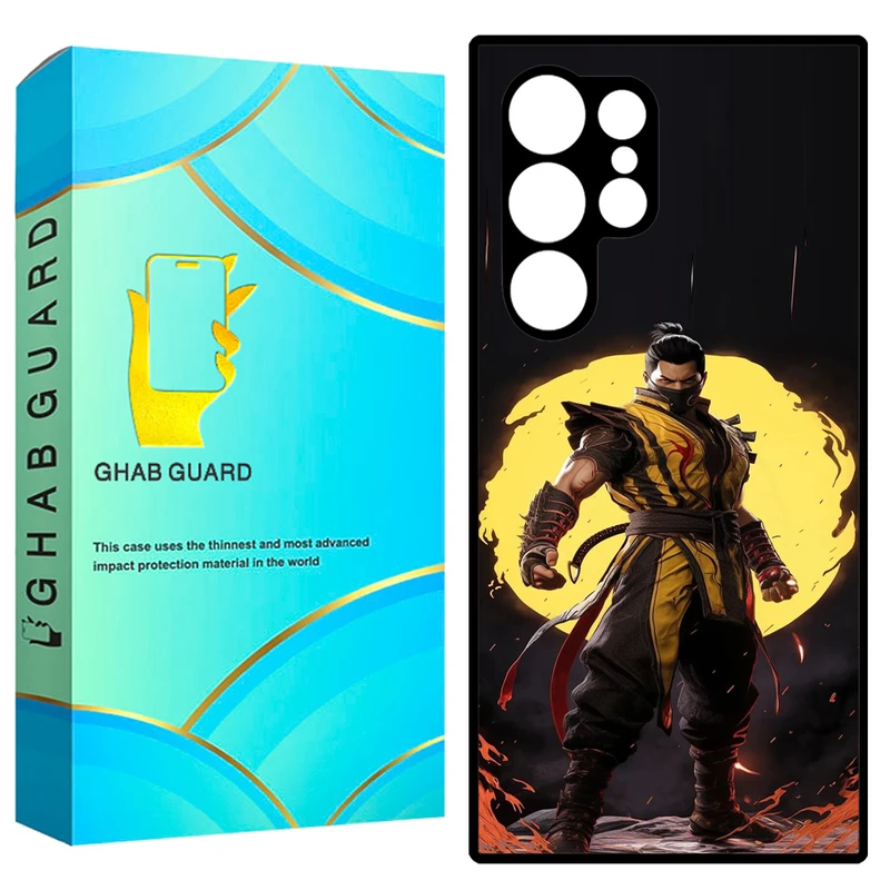 کاور قاب گارد طرح اسکورپیون مدل GCHPS23U مناسب برای گوشی موبایل سامسونگ Galaxy S23 Ultra 5G