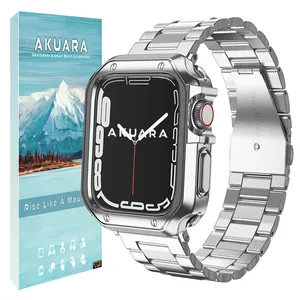 Akuara 3BDLX Band suitable for Apple Watch Series 1/2/3 size 42mm with cover