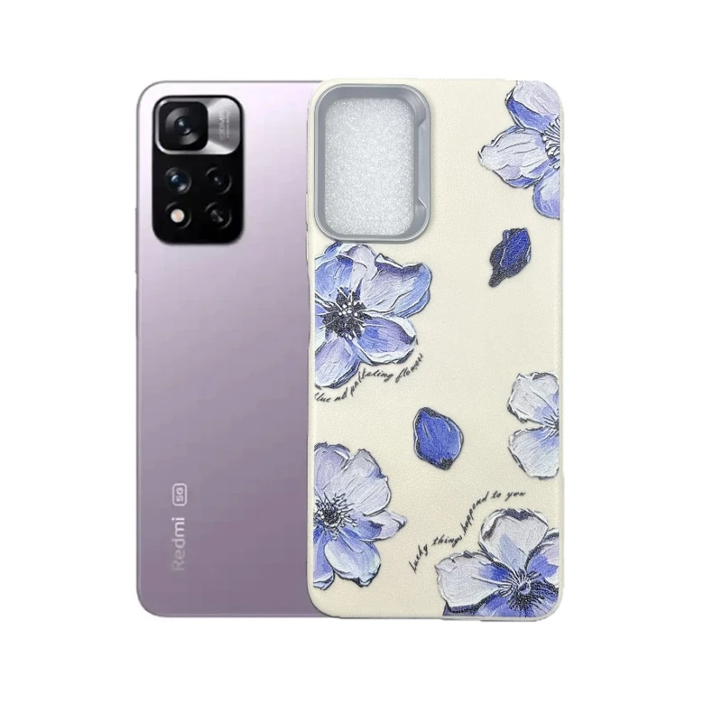 کاور طرح گل شقایق مناسب برای گوشی موبایل شیائومی Redmi Note 11 Pro 4g
