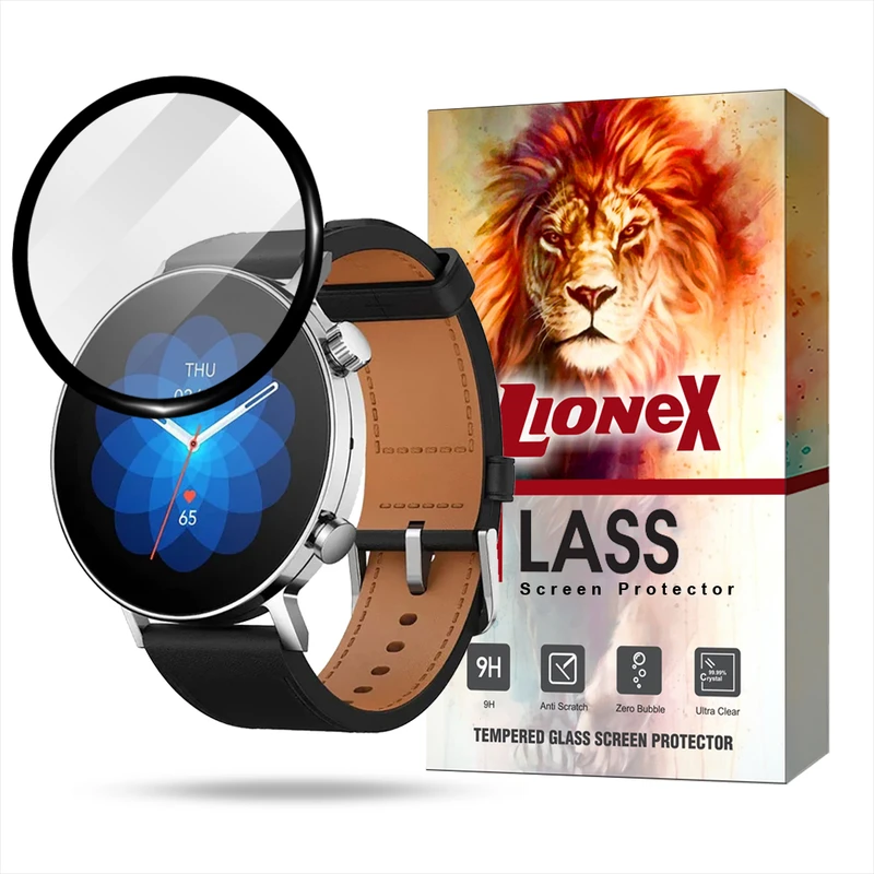  محافظ صفحه نمایش لایونکس مدل PMMWLمناسب برای ساعت هوشمند امیزفیت GTR 3