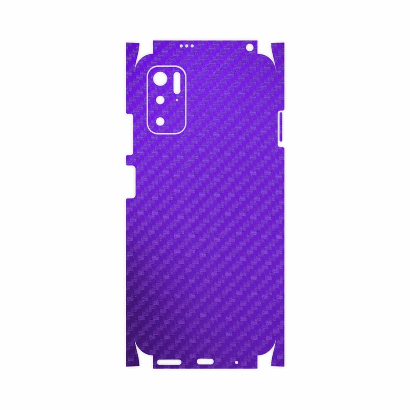 برچسب پوششی ماهوت مدل Purple-Fiber-FullSkin مناسب برای گوشی موبایل شیائومی Poco M3 Pro 5G