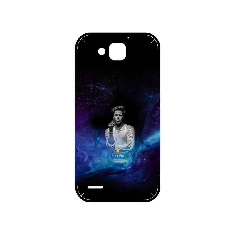 برچسب پوششی ماهوت مدل Brad Pitt مناسب برای گوشی موبایل آنر 3X G750
