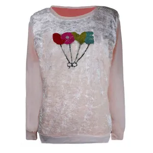 سویشرت دخترانه مدل مخملS