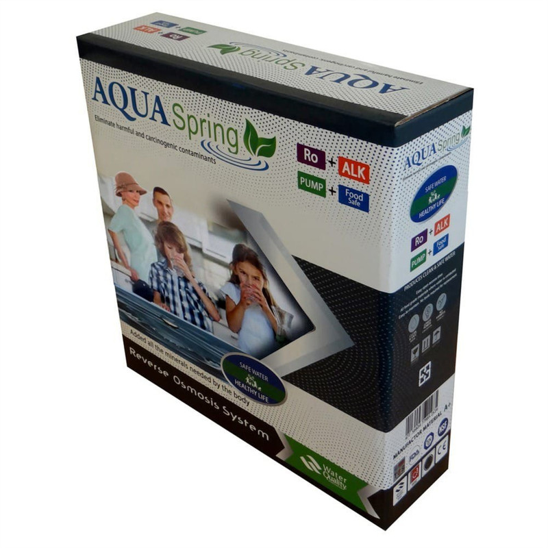 فیلتر دستگاه تصفیه آب آکوآ اسپرینگ مدل F-S7-K3G مجموعه 3 عددی به همراه رسوبگیر گلیتز