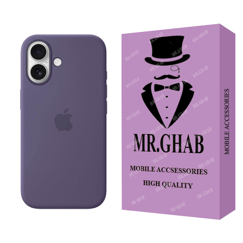 کاور مستر قاب مدل سیلیکونی طرح SLB مناسب برای گوشی موبایل اپل iPhone 17