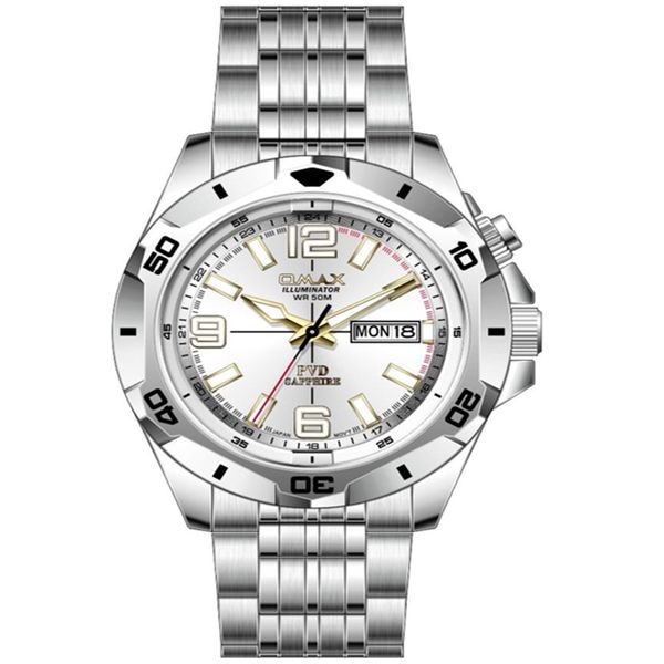 ساعت مچی عقربه‌ای مردانه کوارتز اوماکس مدل OCSL003I028