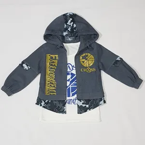 ست سویشرت و تاپ پسرانه مدل 6075