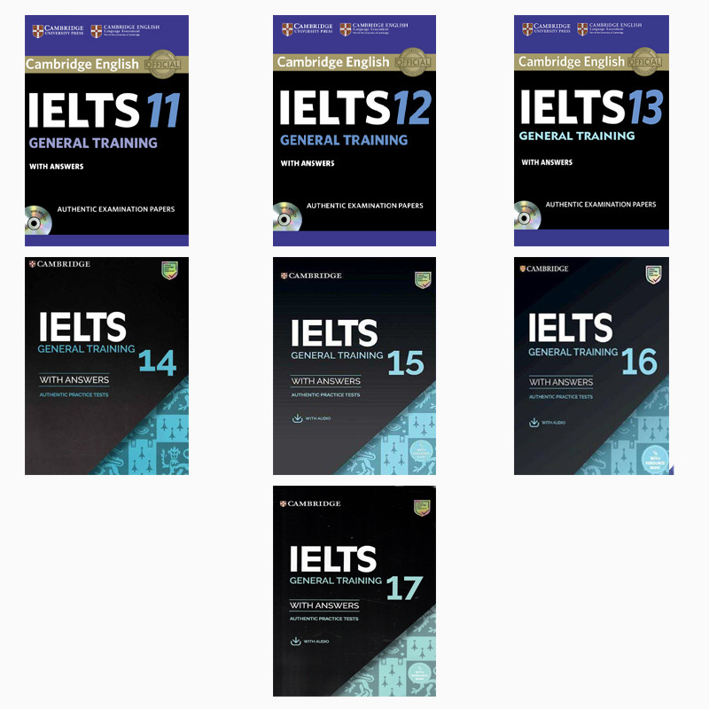 کتاب IELTS General Training اثر جمعی از نویسندگان انتشارات دانشگاه کمبریج 7 جلدی کتاب IELTS General Training اثر جمعی از نویسندگان انتشارات دانشگاه کمبریج 7 جلدی
