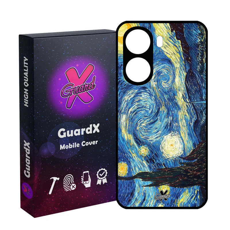 کاور گارد ایکس طرح Starry Night مدل 10110 مناسب برای گوشی موبایل شیائومی Redmi A5 / Poco C71