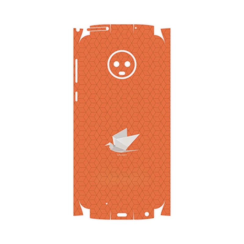 برچسب پوششی ماهوت مدل Minimalist origami bird-FullSkin مناسب برای گوشی موبایل موتورولا Moto G6