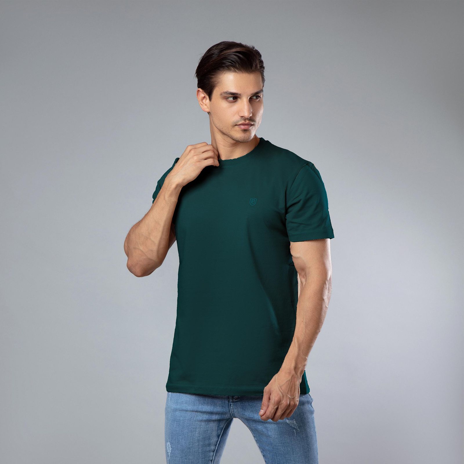 تی شرت آستین کوتاه مردانه باینت مدل 373-3
