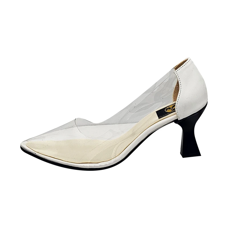 کفش زنانه سیی 1966 مدل طلقی شیشه ای پرنس کد 2338.1