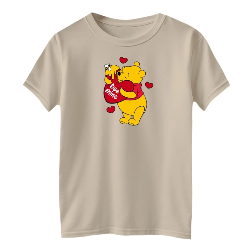 تی شرت آستین کوتاه بچگانه مدل خرس پو کد01