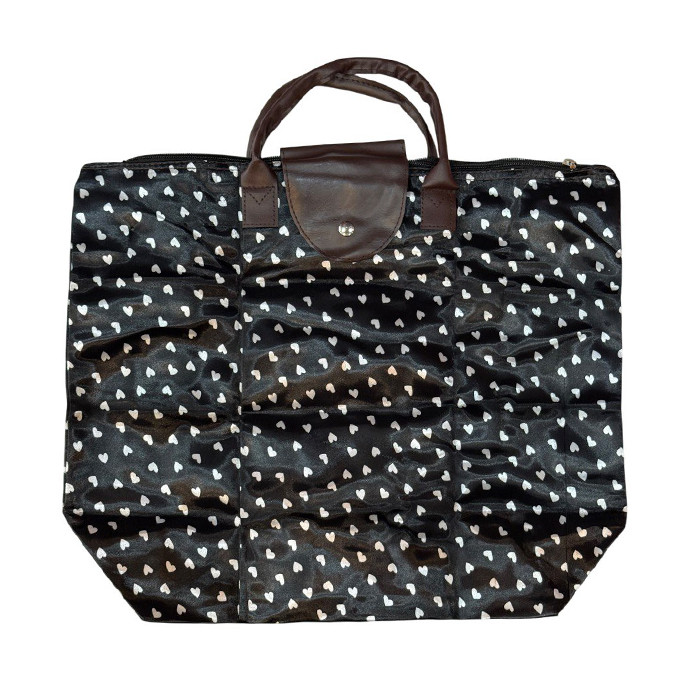 ساک سفری مدل تاشو طرح قلب کد 5748349