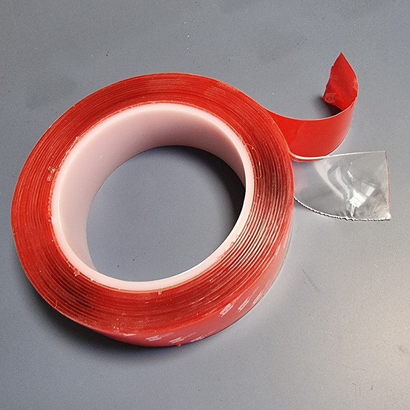 ‌چسب دوطرفه اورافول مدل ژله ای شفاف کد Orafol-3cmx5m عرض 3 سانتیمتر