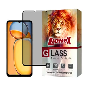 Lionex PRIVFULLL Screen Protector For Xiaomi Redmi 13C 4G / Redmi 13C 5G / Redmi 13R / Poco C65 / Samsung Galaxy A05 / Galaxy A05s / Realme C51 / Realme C53 