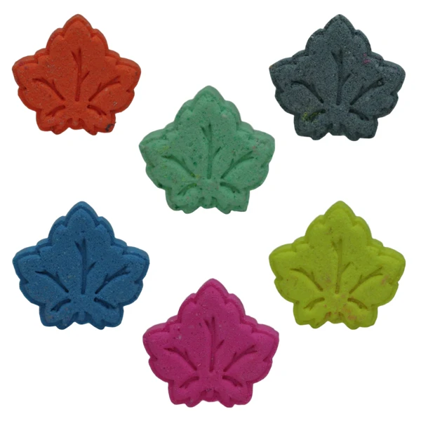  کوکتل پدیکور مدل برگ پاییزی وزن 70 گرم بسته 6 عددی