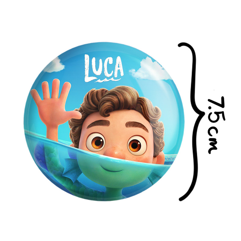 آینه جیبی خندالو طرح انیمیشن لوکا Luca مدل تاشو کد 4532