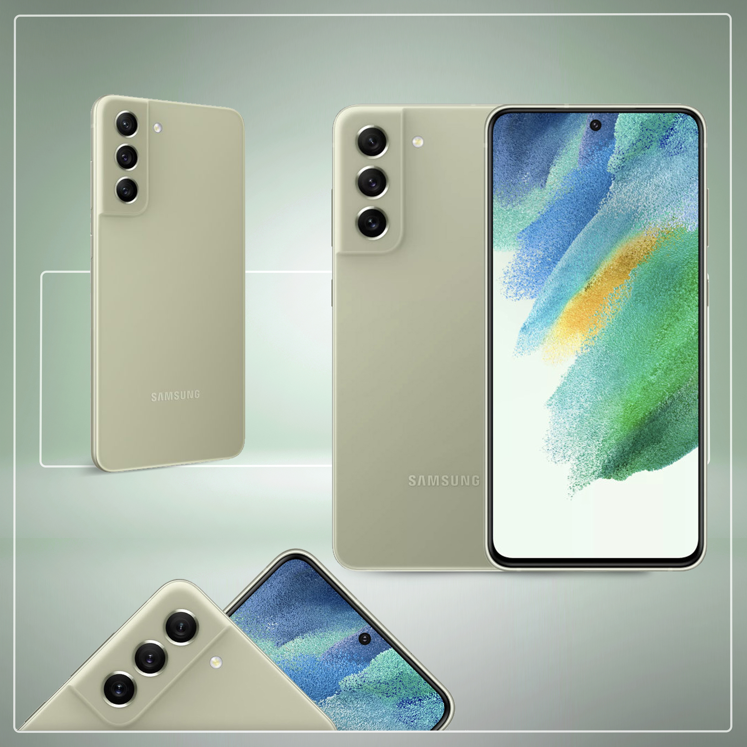 گوشی موبایل سامسونگ مدل Galaxy S21 FE 5G دو سیم‌ کارت ظرفیت 256 گیگابایت و رم 8 گیگابایت نسخه اسنپدراگون - اکتیو - به همراه شارژر 25 وات