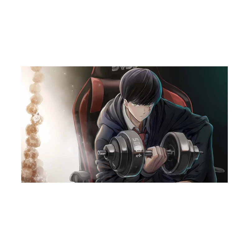 استیکر لپ تاپ و موبایل مدل انیمه طرح ماشل جادو و عضله MASHLE MAGIC AND MUSCLES کد 3430