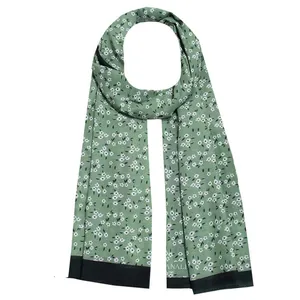 شال زنانه مدل نخی طرح شکوفه کد 7060