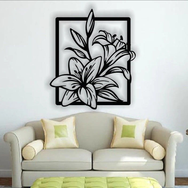 استیکر دکو رستا مدل گل کد C157