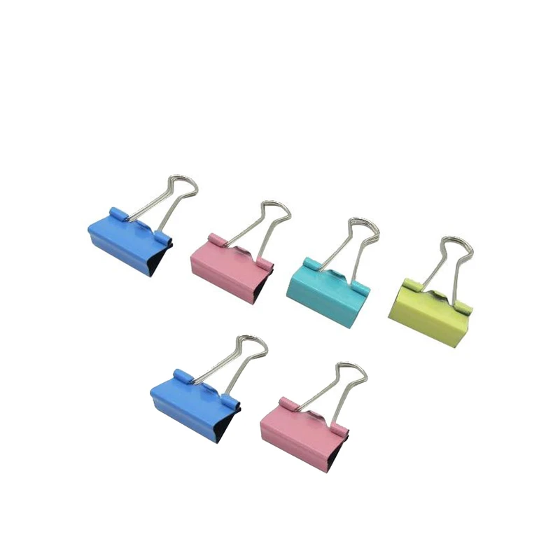 گیره کاغذ کد DL6066 سایز 15 میلی متر بسته 6 عددی