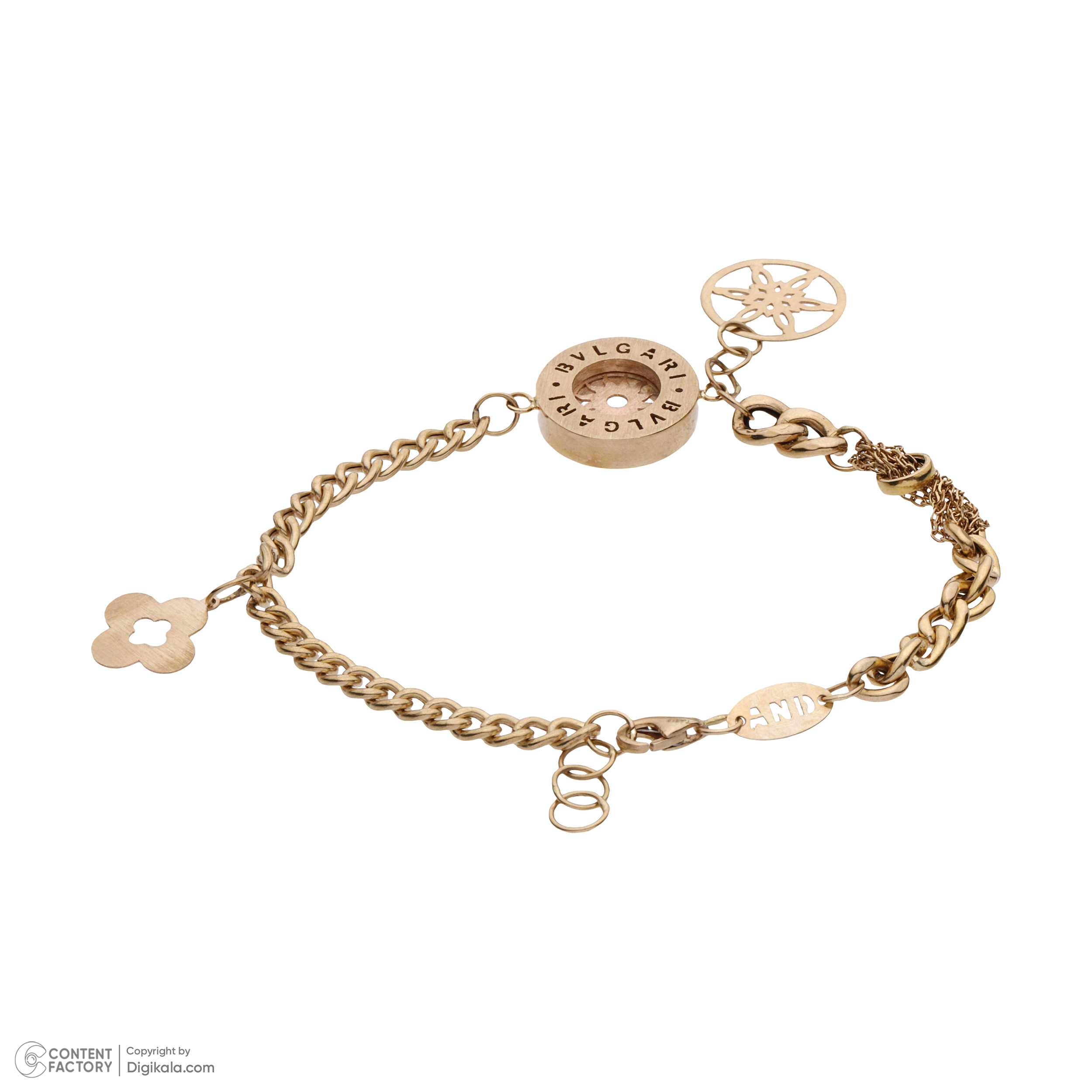 دستبند طلا 18 عیار زنانه مایا ماهک مدل MB1592