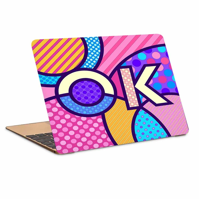 استیکر لپ تاپ مدل اوکی کد P-124 مناسب برای لپ تاپ 15.6 اینچ