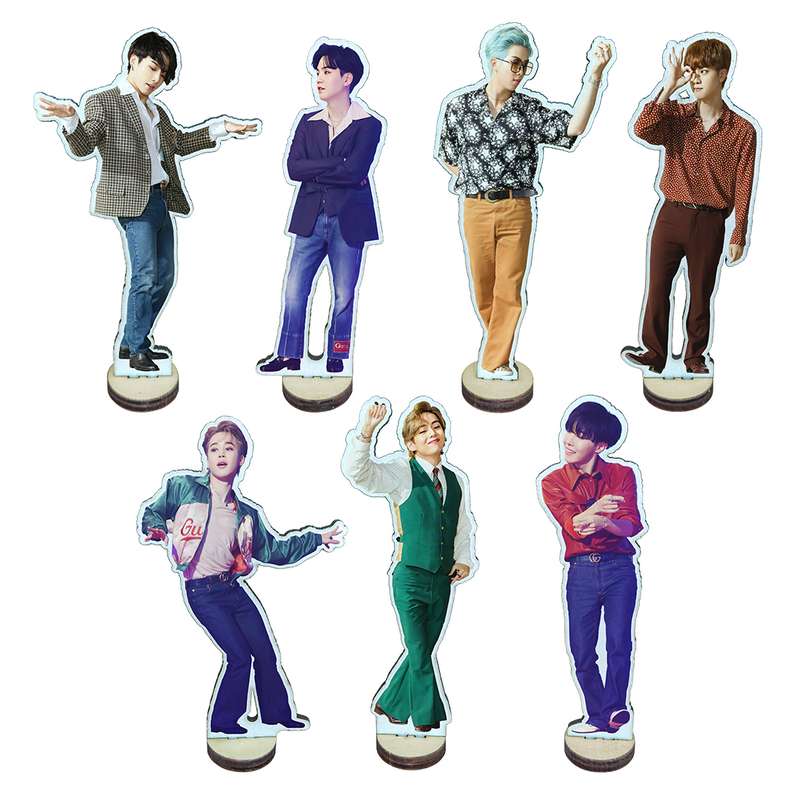 مجسمه مدل f2 طرح BTS Dynamite مجموعه 7 عددی