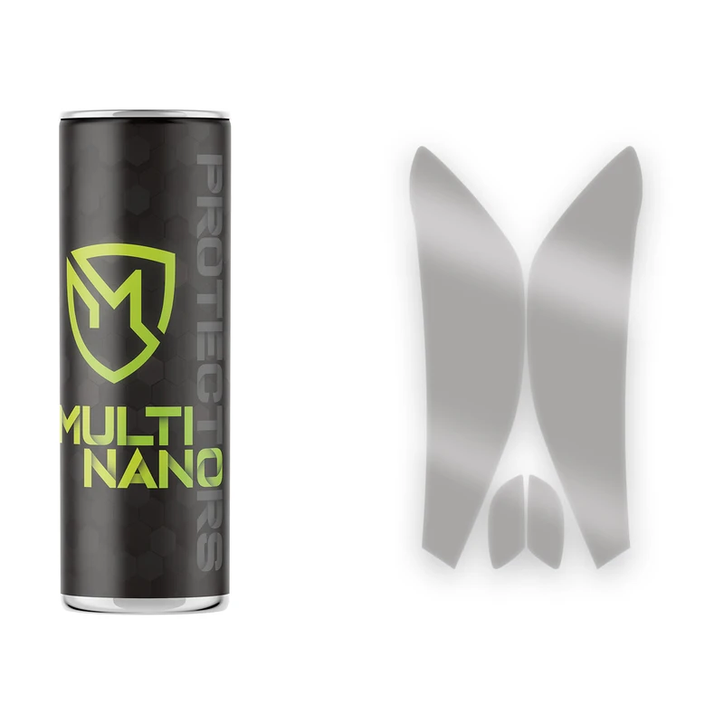 برچسب محافظ چراغ جلو خودرو شفاف مولتی نانو مدل X-H1T مناسب برای فولکس واگن T-Roc 2025 مجموعه 4 عددی