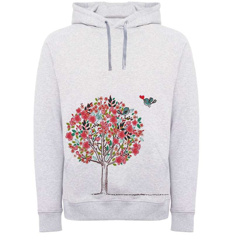 هودی زنانه مدل درخت شکوفه A38