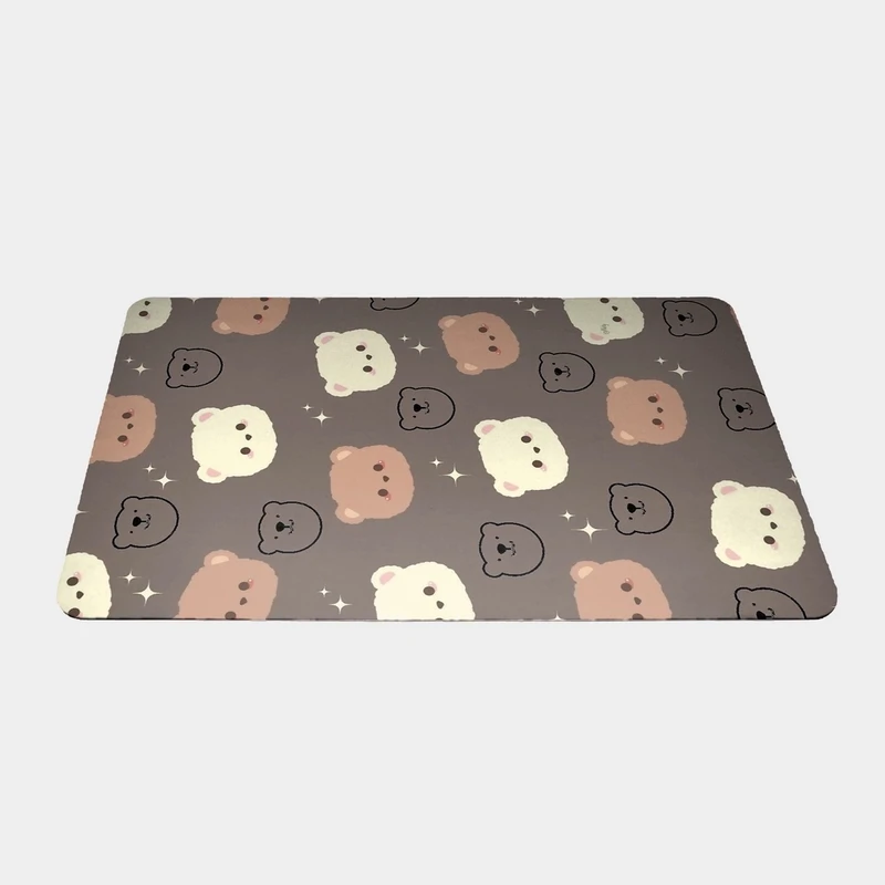 ماوس پد طرح بافت خرسی سایز 24x37 سانتی متر