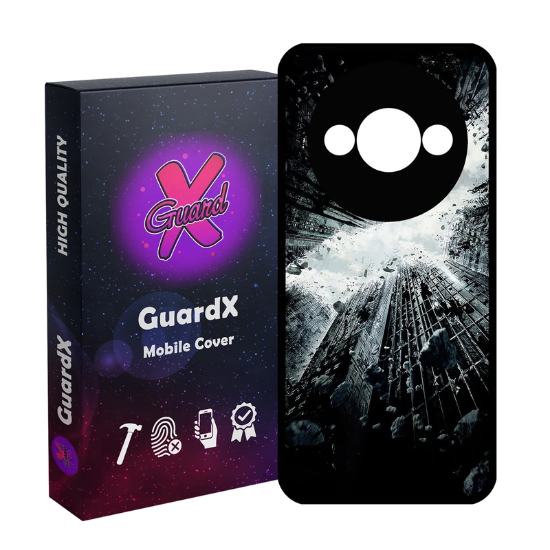 کاور گارد ایکس طرح Batman مدل Glass10821 مناسب برای گوشی موبایل شیائومی Redmi A3 4G/ A3X 4G/ Poco C61