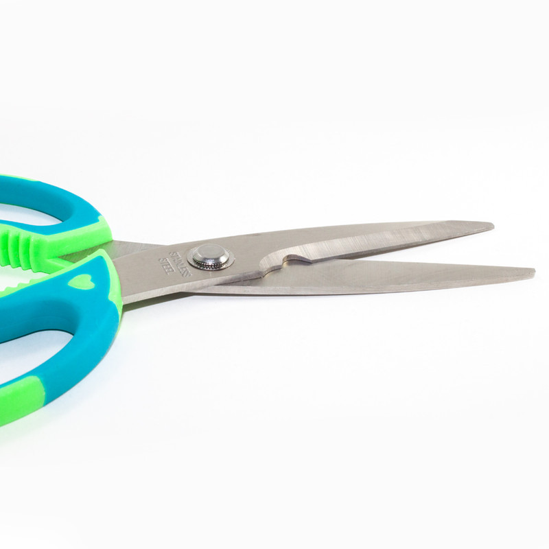 قیچی آشپزخانه چندمنظوره مدل scissors طرح گرد