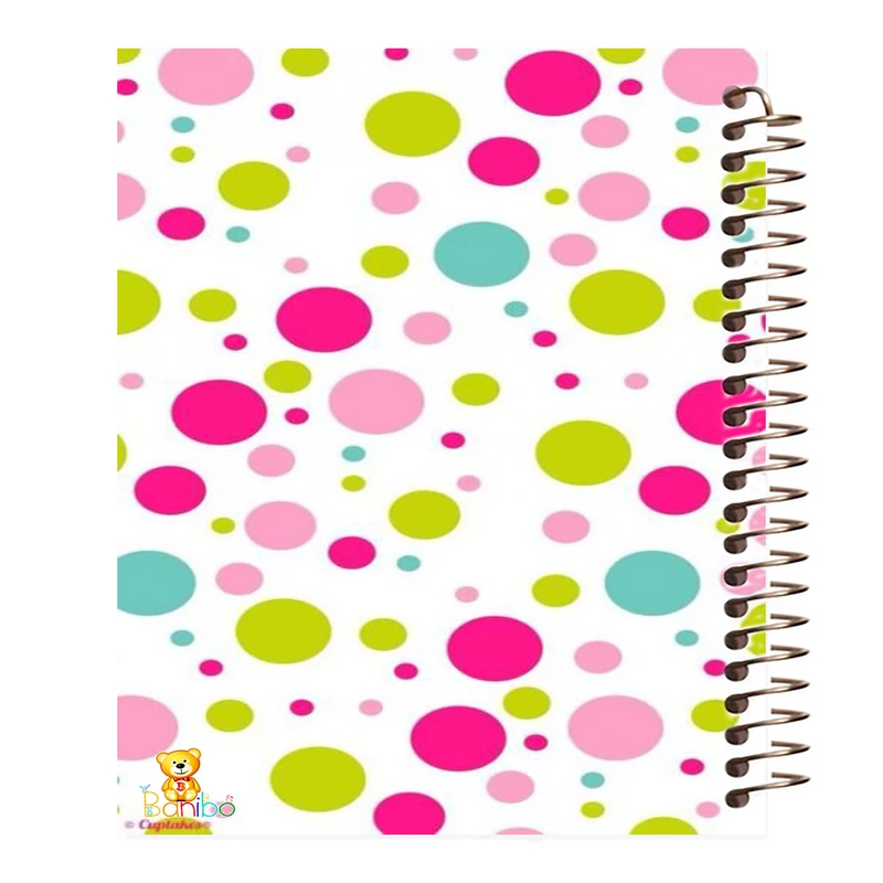 دفتر مشق 100 برگ بانیبو طرح  رنگی کد 322